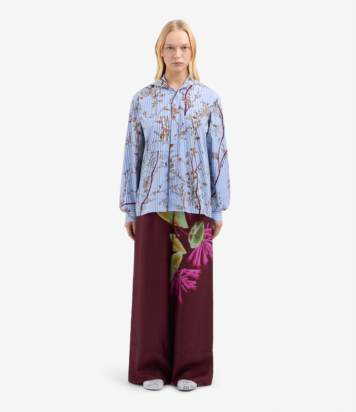 Pierre Louis Mascia KAMI Longsleeve Shirt Cotton LIGHT BLUE KAMISCML12444CO142093101