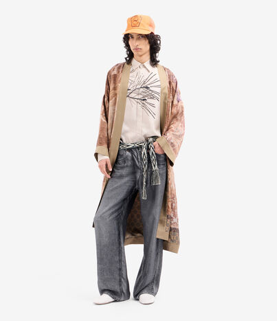 Pierre Louis Mascia ALOE Kimono Silk LITOGRAFIA TERRACOTTA ALOEKM12528SE518050101