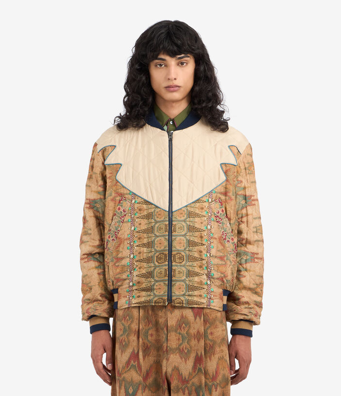 Pierre Louis Mascia ALOADA Jacket Polyester Silk Multicolor ALOADAGB12320PL513378101