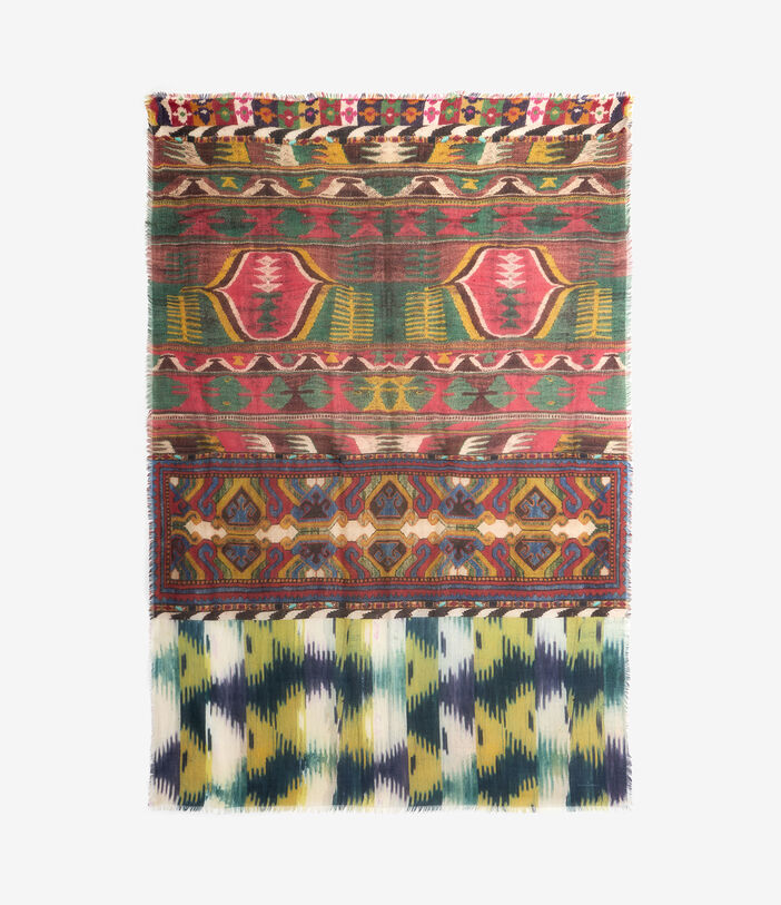 Pierre Louis Mascia EUCLIDE Shawl Scarf Cashmere 135x195 Multicolor EUCLIDES135X195SWS51240510121