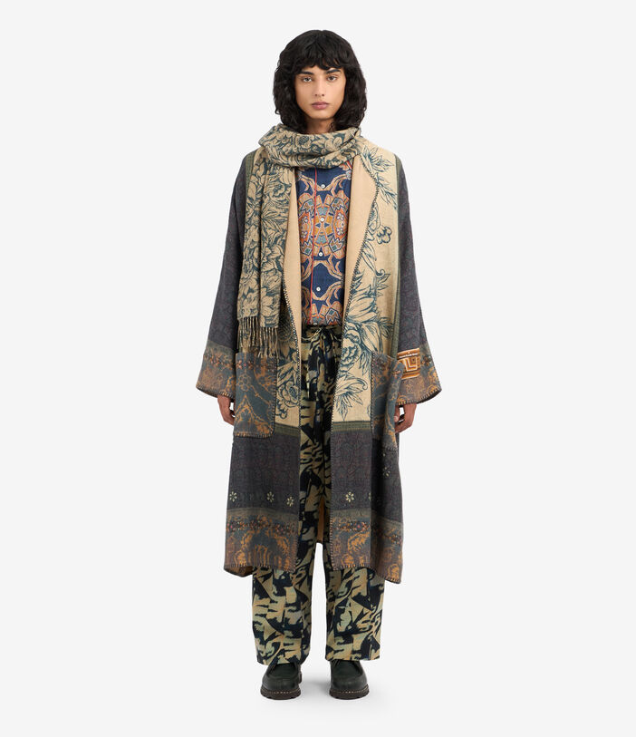 Pierre Louis Mascia PANCAKE Kimono Wool Pierre Louis Mascia PANCAKE Kimono Wool Multicolor PANCAKESKM12254WO513425101