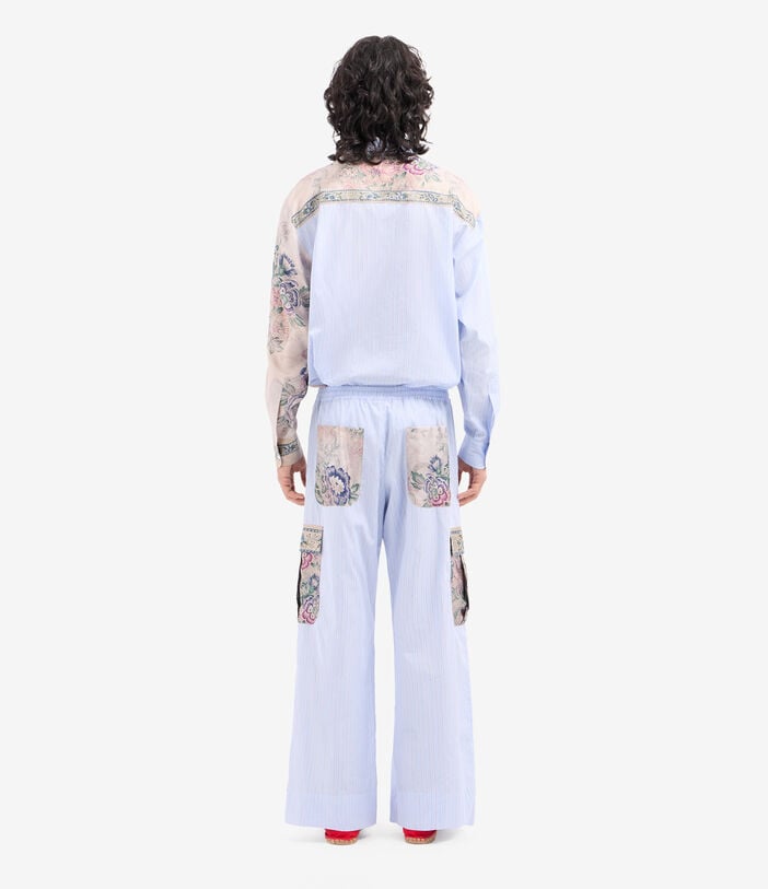 Pierre Louis Mascia ALOMHI Trousers Cotton CENERE ROSATA ALOMHIPT12453CO517864101