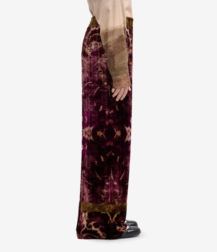 Pierre Louis Mascia KANADA Palazzo Trousers Viscose Silk Pierre Louis Mascia KANADA Palazzo Trousers Viscose Silk RIBES KANADAPT12599VI516594101