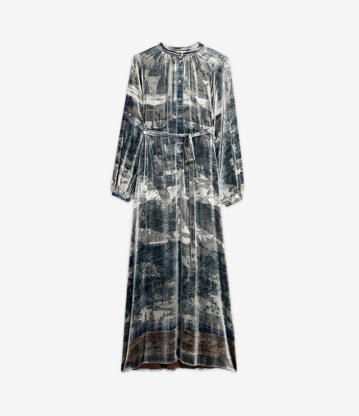 Pierre Louis Mascia KANPUR Dress Viscose Silk Multicolor KANPURSVAB12238VI513591101