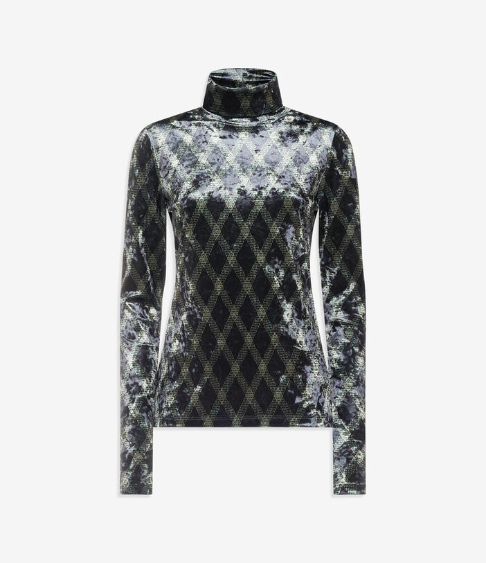 Pierre Louis Mascia RANAT Turtleneck Top Polyester Pierre Louis Mascia RANAT Turtleneck Top Polyester Multicolor RANATSDO12351PL144295101