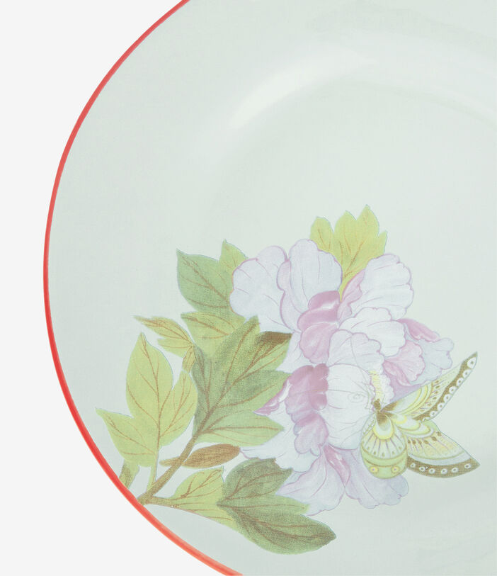 Pierre Louis Mascia PLATE Floral Plate Ceramic/Earthenware Multicolor PLATEAP21CRMAZZURRO