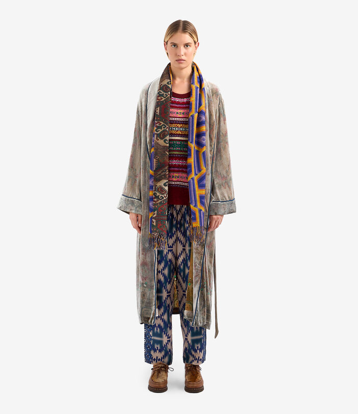 Pierre Louis Mascia KANPUR Dressing Gown Viscose Silk Pierre Louis Mascia KANPUR Dressing Gown Viscose Silk Multicolor KANPURSVVT11668L124VI513576101