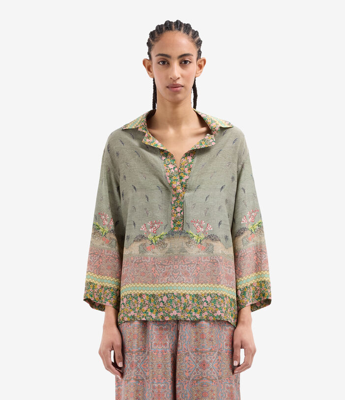 Pierre Louis Mascia TETRIS Longsleeve Shirt Silk CANNETO TETRISSVCML12432SE518062101