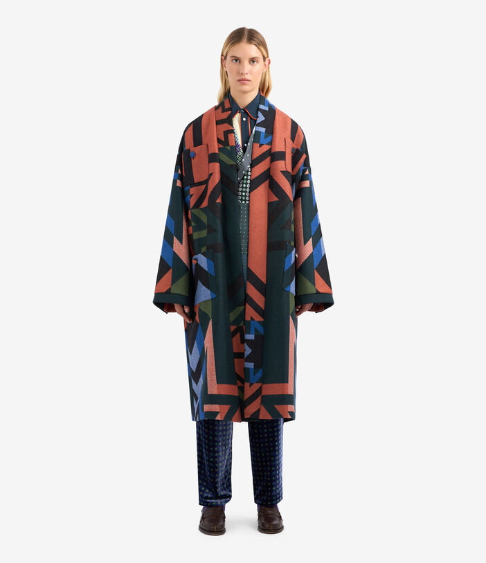 Pierre Louis Mascia FANCY Jacket Silk Multicolor FANCYGC12167SE140133101