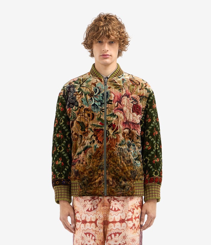 Pierre Louis Mascia KANADAG Bomber Jacket Viscose Silk Pierre Louis Mascia KANADAG Bomber Jacket Viscose Silk Multicolor KANADAGBM12696VI516686101