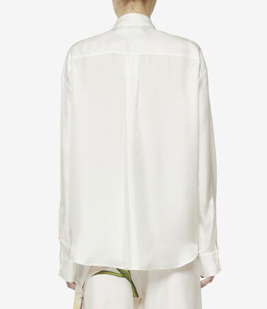 ALOEGOTS Longsleeve Shirt Silk Shirts & Blouses in Multicolor 