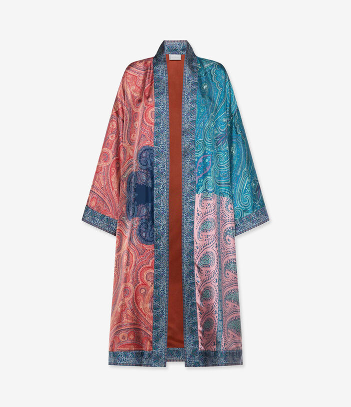 Pierre Louis Mascia ALOE Kimono Silk CORALLO ALOEKM12528SE518051101
