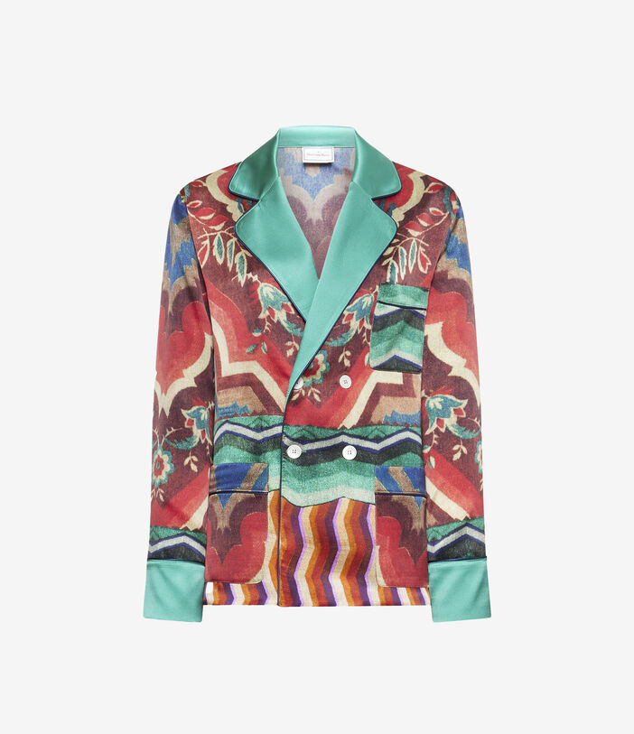 Pierre Louis Mascia KAMUT Jacket Silk Pierre Louis Mascia KAMUT Jacket Silk Multicolor KAMUTSGC11351SE511737101