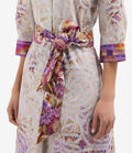 Pierre Louis Mascia DIOMEDE Belted Shirt Dress Cotton MALVA DIOMEDESAB11899CO518071101