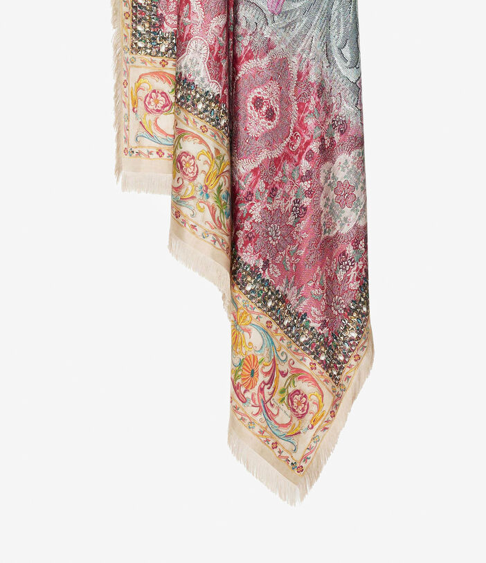 Pierre Louis Mascia ALOEUW Shawl Scarf Silk 135x195 Pierre Louis Mascia ALOEUW Shawl Scarf Silk 135x195 Multicolor ALOEUWSW135X195S4SE51563310118