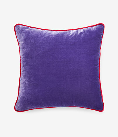 Pierre Louis Mascia KANPUR Cushion Viscose Velvet Silk 40x40 VIOLA KANPURU040X040CU069VIVIOLA