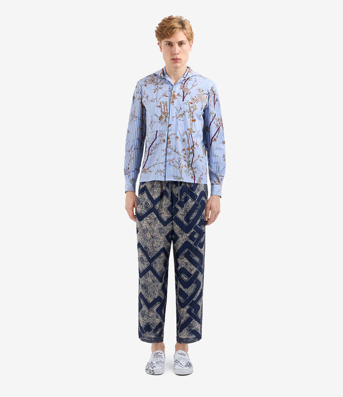 Pierre Louis Mascia KAMI Longsleeve Shirt Cotton LIGHT BLUE KAMISCML12444CO142093101