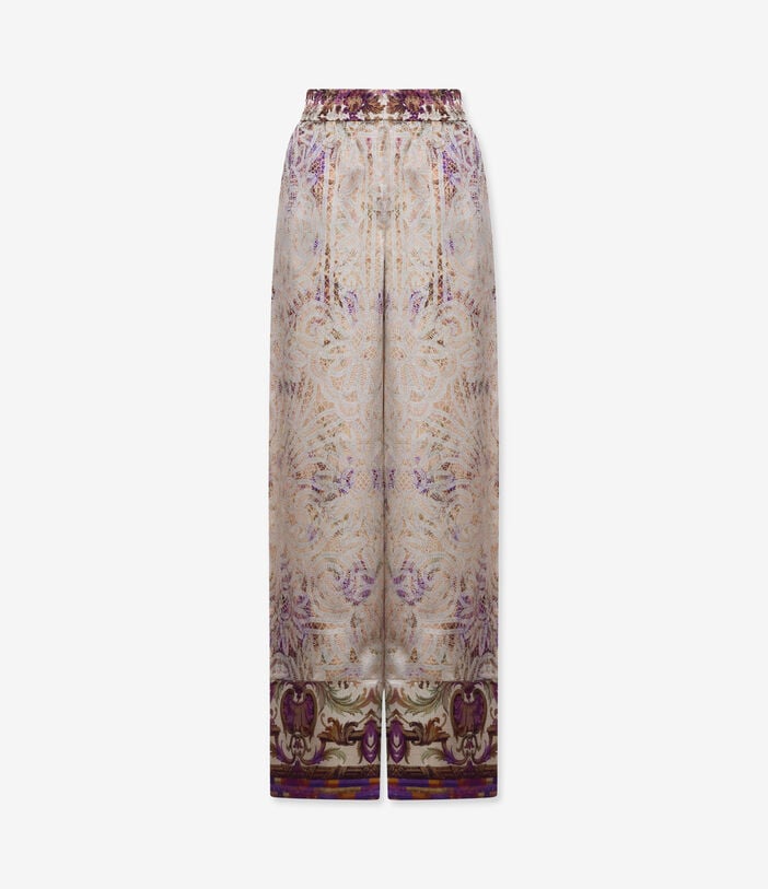 Pierre Louis Mascia MUTKA Palazzo Trousers Silk MALVA MUTKASPT12450SE518148101