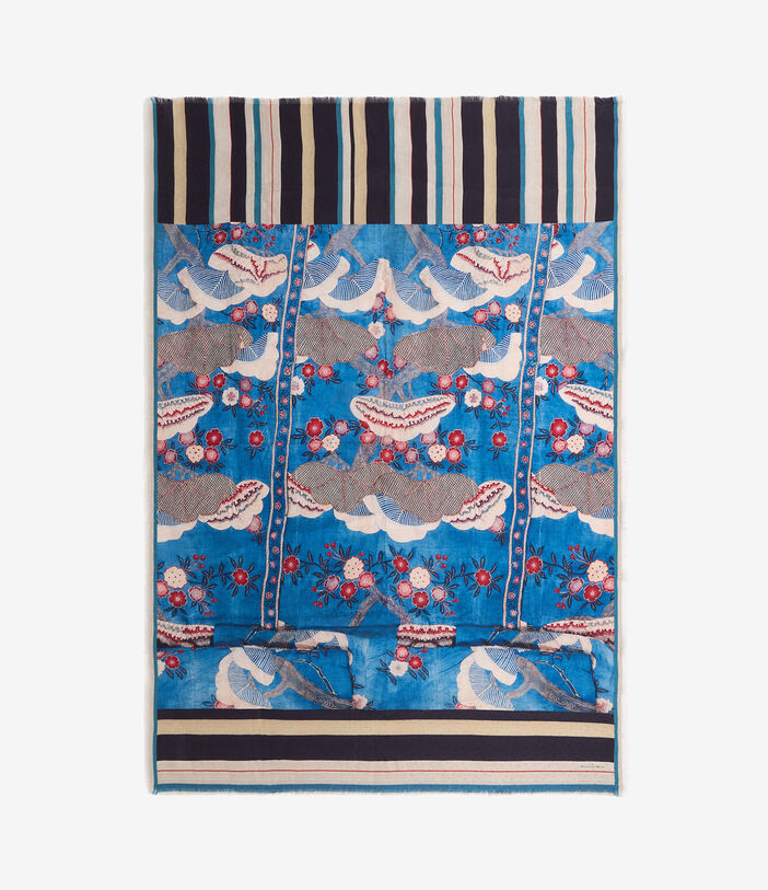 Pierre Louis Mascia PALLINO Shawl Scarf Silk 135x195 Multicolor PALLINOSW135X195SSE51195010118