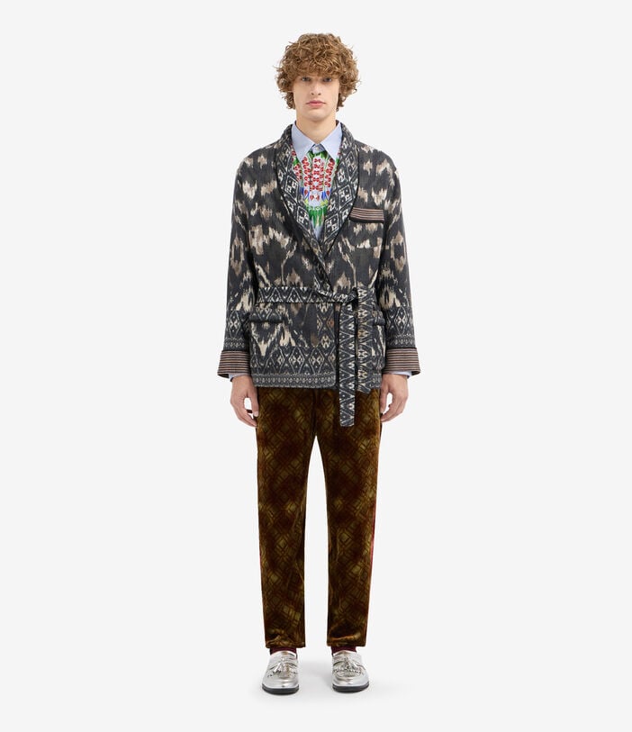 Pierre Louis Mascia CAKESC14 Jacket Wool Pierre Louis Mascia CAKESC14 Jacket Wool Multicolor CAKESC14SGAGC12606WO516580101