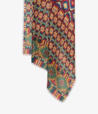 Pierre Louis Mascia EUCLIDEX Shawl Scarf Cashmere 135x195 OTTONE D'ARCHIVIO EUCLIDEXS135X195SWS518682101