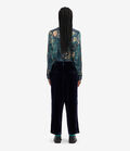 Pierre Louis Mascia KANPUR Trousers Viscose Silk Pierre Louis Mascia KANPUR Trousers Viscose Silk BLU KANPURUPT12387VIBLU