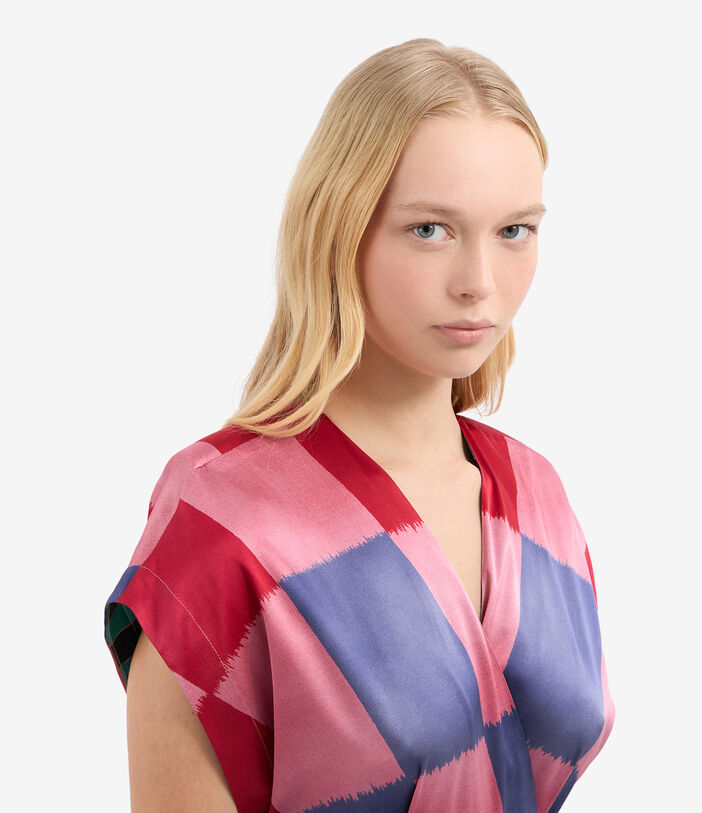 Pierre Louis Mascia ADANASTR Wrap Dress Silk MULTICOLOR ADANASTRSAB12153SE514998101