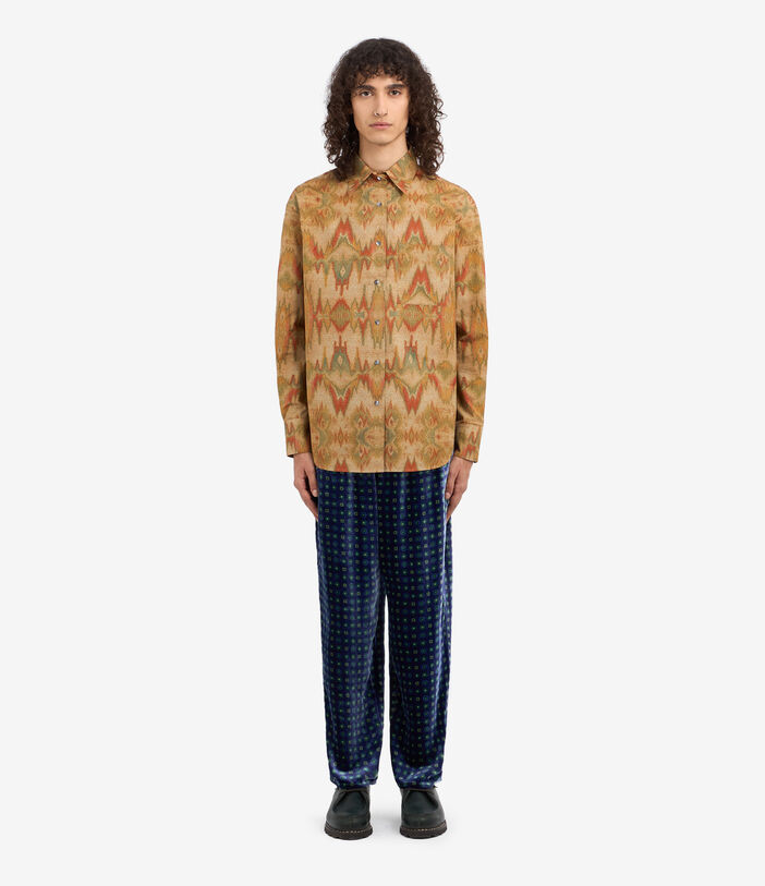 Pierre Louis Mascia TESLABIO Longsleeve Shirt Cotton Multicolor TESLABIOSCML12318CO513256101