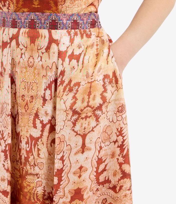 Pierre Louis Mascia ALOE Skirt Silk Multicolor ALOESGO12353SE516390101