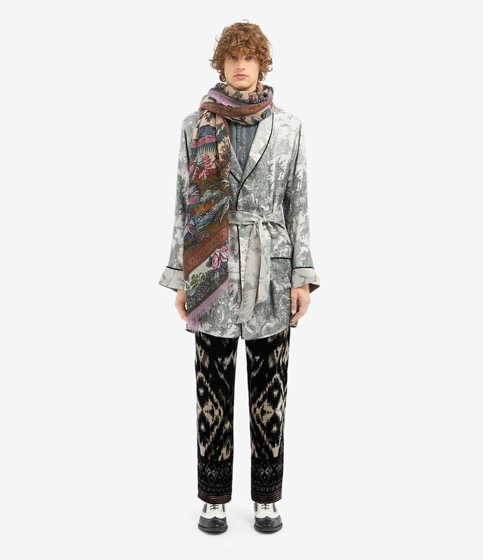 Pierre Louis Mascia ALOE Longsleeve Shirt Silk Multicolor ALOESCML12657SE516081103