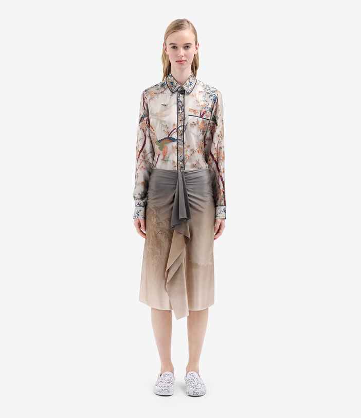 Pierre Louis Mascia ADASTRGUM Skirt Silk SAND ADASTRGUMSGO11827SE514979101