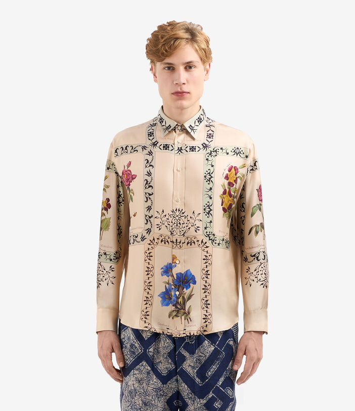 Pierre Louis Mascia ALOEGOTS Longsleeve Shirt Silk IVORY ALOEGOTSSCML10643SE514654101