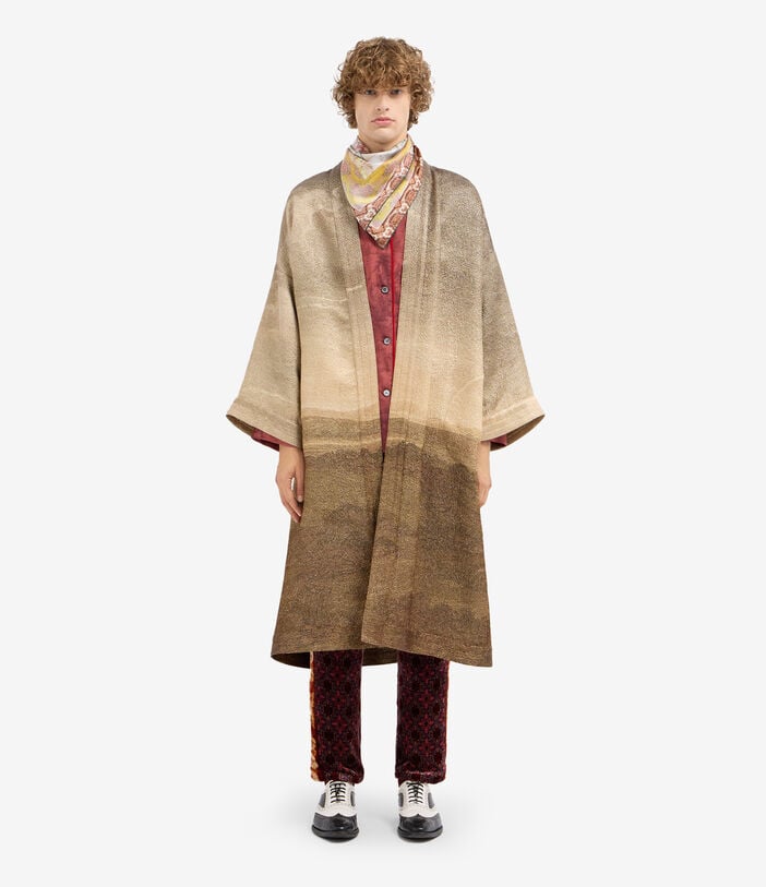 Pierre Louis Mascia PAX Kimono Wool Pierre Louis Mascia PAX Kimono Wool Multicolor PAXSWKM12187WO516400101
