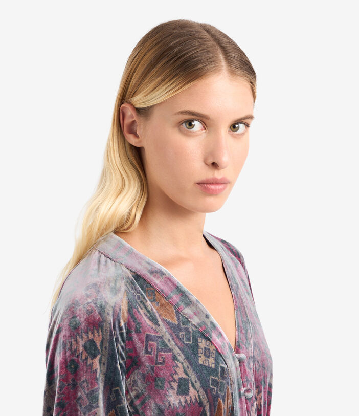Pierre Louis Mascia KANPUR Dress Viscose Silk Multicolor KANPURSVAB12312VI139842101