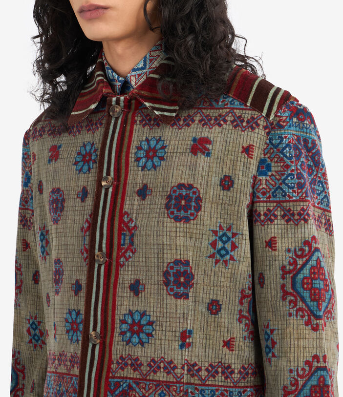 Pierre Louis Mascia REVENGE Jacket Cotton Multicolor REVENGESOVGC11730CO513562101