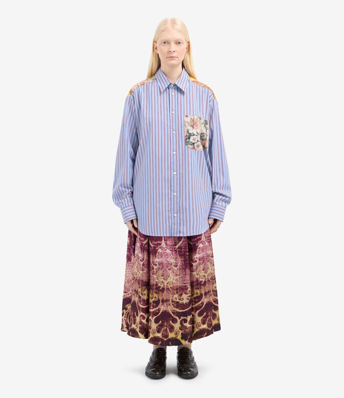 Pierre Louis Mascia ALOTHO Longsleeve Shirt Cotton Silk Multicolor ALOTHOCML11725CO516519101