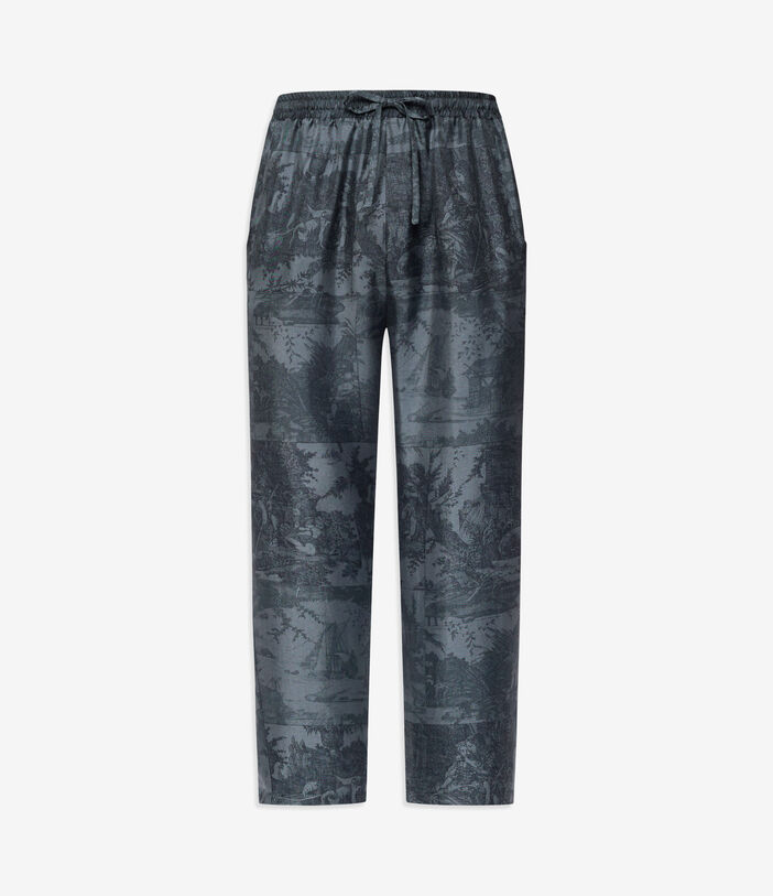 Pierre Louis Mascia ALOEGUM Trousers Silk Pierre Louis Mascia ALOEGUM Trousers Silk Multicolor ALOEGUMSPT10959SE516067104