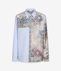 Pierre Louis Mascia ALOMHI Longsleeve Shirt Cotton Silk CENERE ROSATA ALOMHICML11873CO517862101