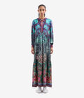 Pierre Louis Mascia TETRIS Kaftan Dress Silk PEONIA TETRISSVAB11941SE518224101