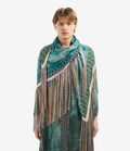 Pierre Louis Mascia ALOEUW Shawl Scarf Silk 135x135 AQUAMARINE ALOEUWSW135X135INSE51480910118