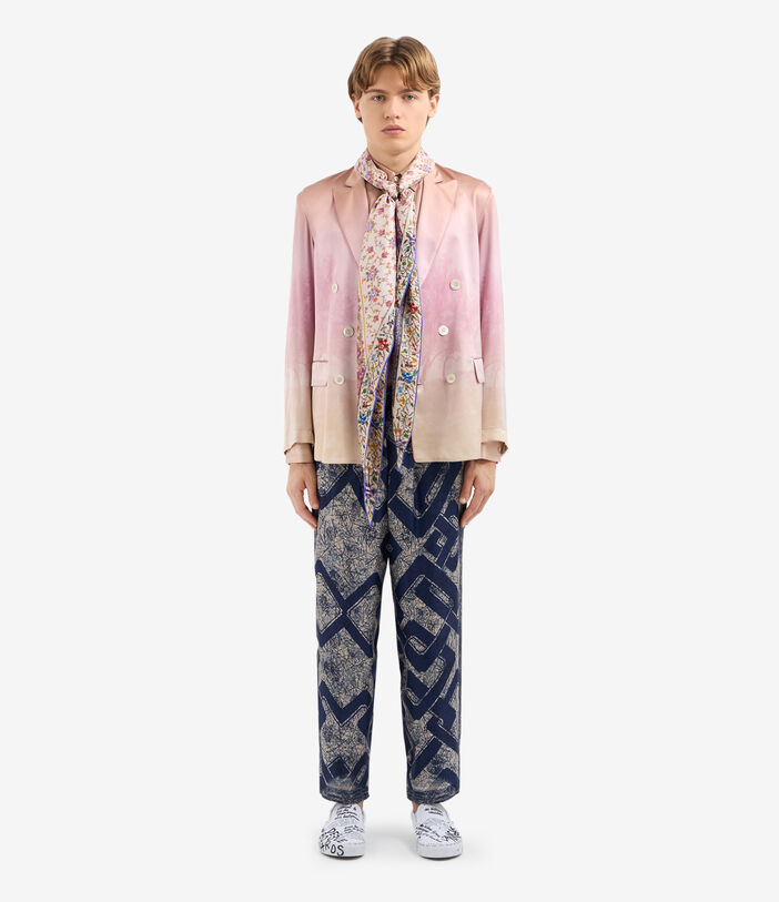 Pierre Louis Mascia ADASTRGUM Longsleeve Shirt Silk DUSTY ROSE ADASTRGUMSCML12451SE514715101