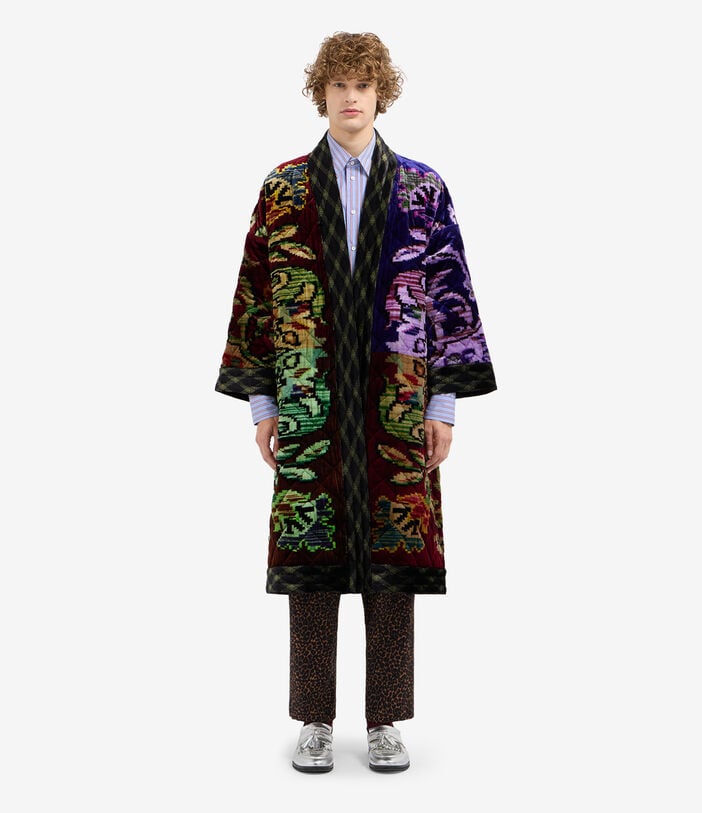 Pierre Louis Mascia KANADAS Kimono Viscose Silk Multicolor KANADASKM11944VI516454101