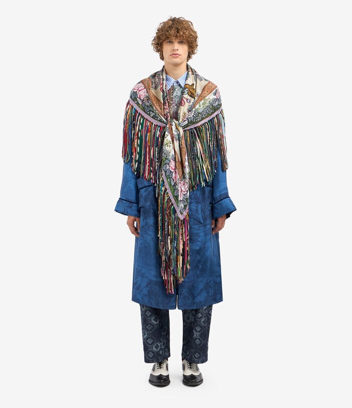 Pierre Louis Mascia ALOEGUM Dressing Gown Silk Pierre Louis Mascia ALOEGUM Dressing Gown Silk Multicolor ALOEGUMSVT10010L124SE516073102