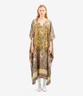 Pierre Louis Mascia ALOE Kaftan Coat Silk GIARDINO BOTANICO ALOESKL10062L200SE518026101