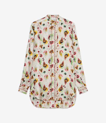 Pierre Louis Mascia ALOE Longsleeve Shirt Silk Multicolor ALOESCML11185SE12247210118