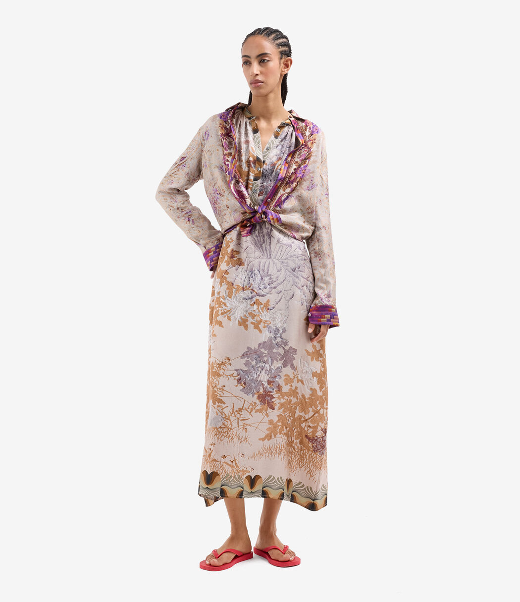 chinese dress ladies ALOE MAXI DRESS main image 1