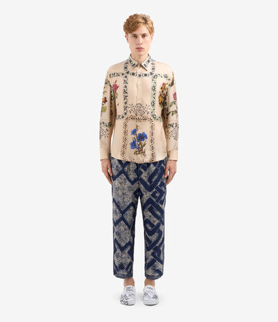 Pierre Louis Mascia ALOEGOTS Longsleeve Shirt Silk IVORY ALOEGOTSSCML10643SE514654101