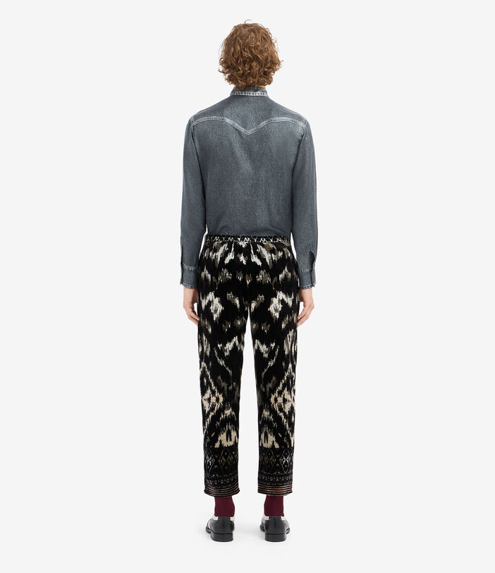 Pierre Louis Mascia KANADA Trousers Viscose Silk Pierre Louis Mascia KANADA Trousers Viscose Silk Multicolor KANADAPT11667VI516442101