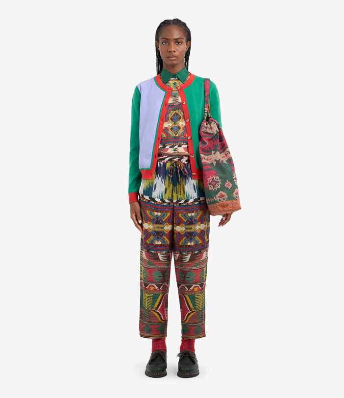 Pierre Louis Mascia CIALDA Longsleeve Shirt Silk Multicolor CIALDASCML12049SE513251101