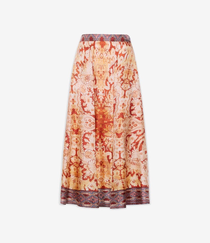 Pierre Louis Mascia ALOE Skirt Silk Multicolor ALOESGO12353SE516390101